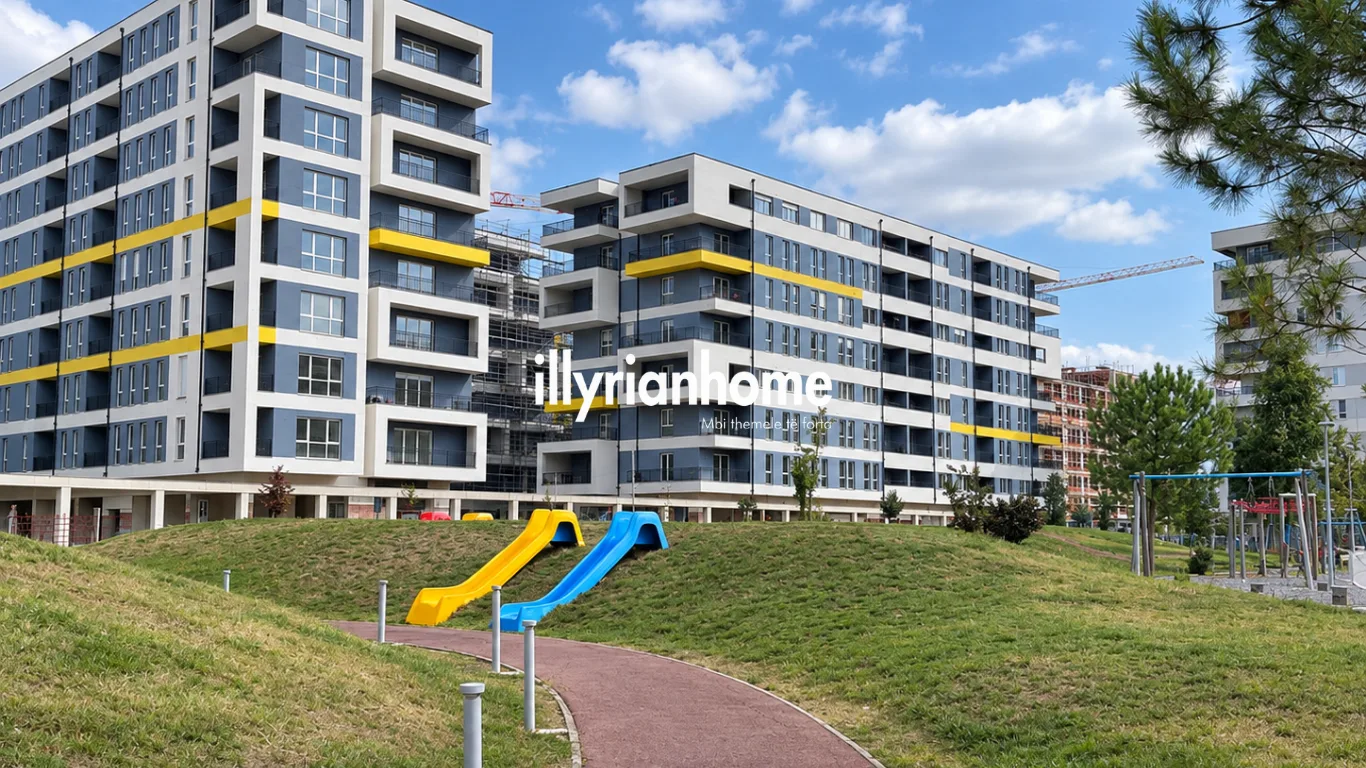 Ekskluzive Shitet Apartament 1+1 me Ballkon në Univers City, Tiranë.