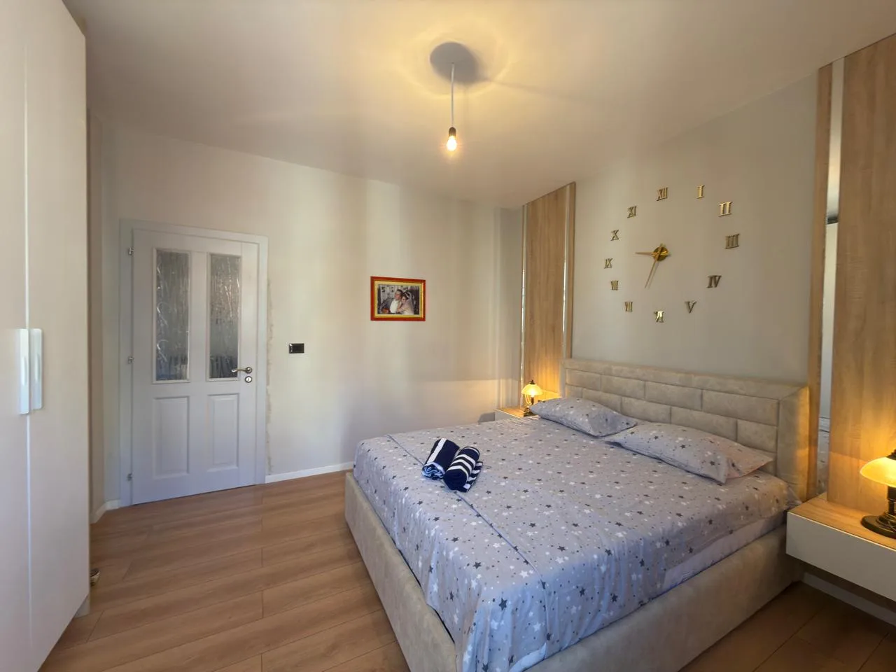 Jepet me qira apartament 1+1 në Golem | Pallat i ri me ashensor - Image 6