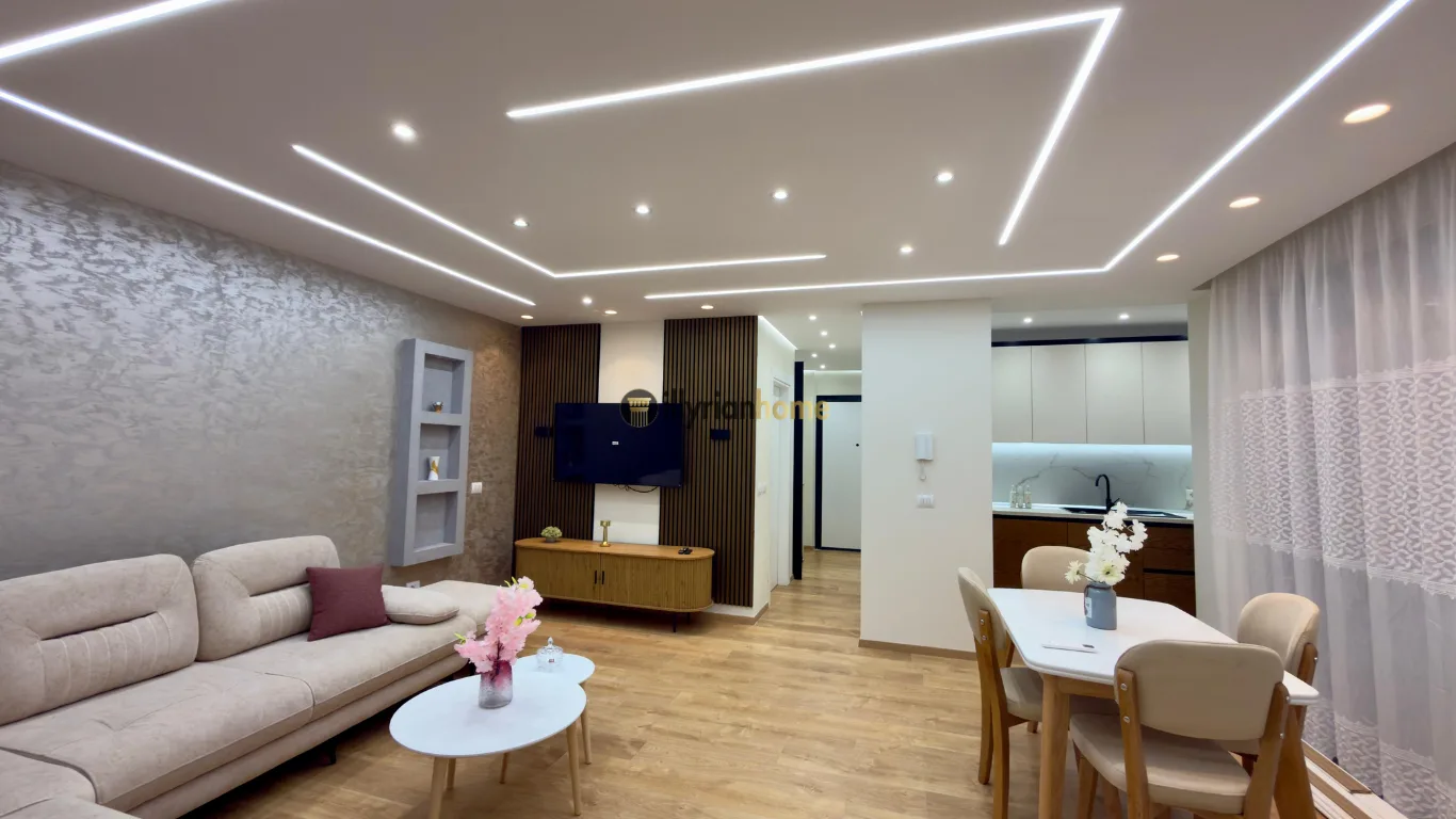 For rent, 2+1 apartment with parking, "Ish Dogana", Tirana. - Image 5