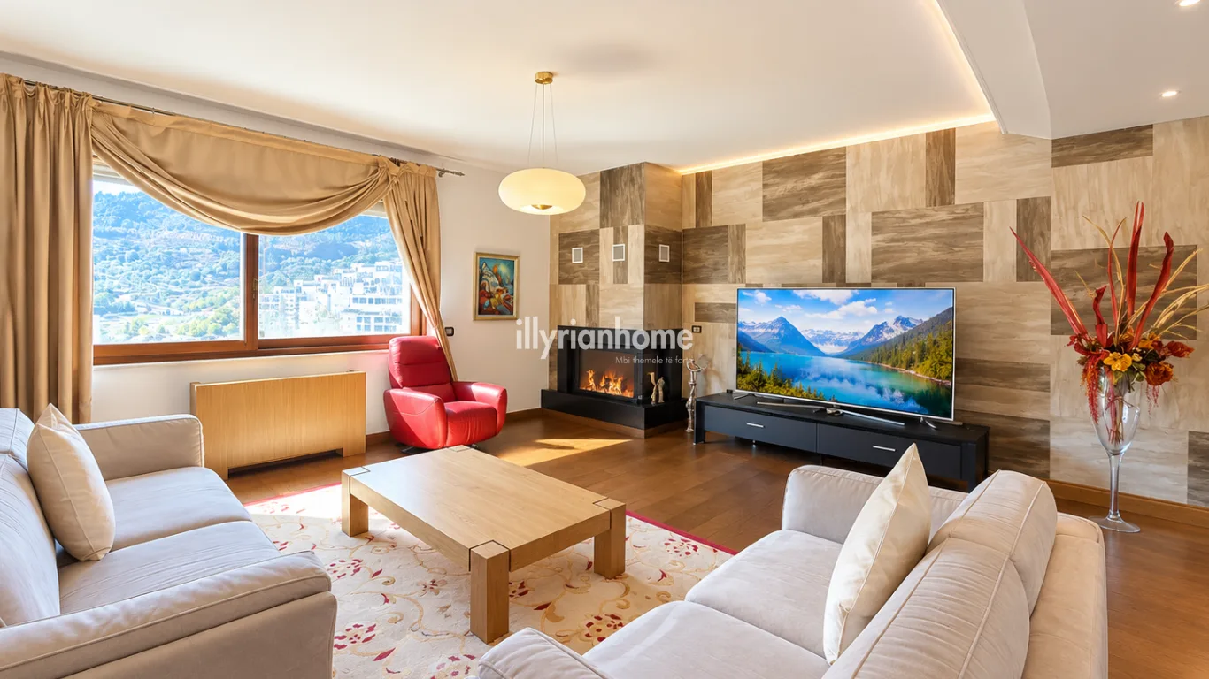 PENTHOUSE PREMIUM ME QIRA  | PRANË KOPSHTIT BOTANIK DHE LIQENIT ARTIFICIAL, TIRANË - Image 19
