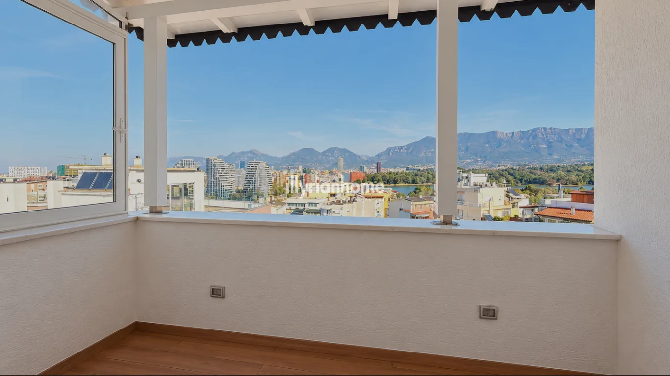 PENTHOUSE PREMIUM ME QIRA | PRANË KOPSHTIT BOTANIK DHE LIQENIT ARTIFICIAL, TIRANË - Image 17