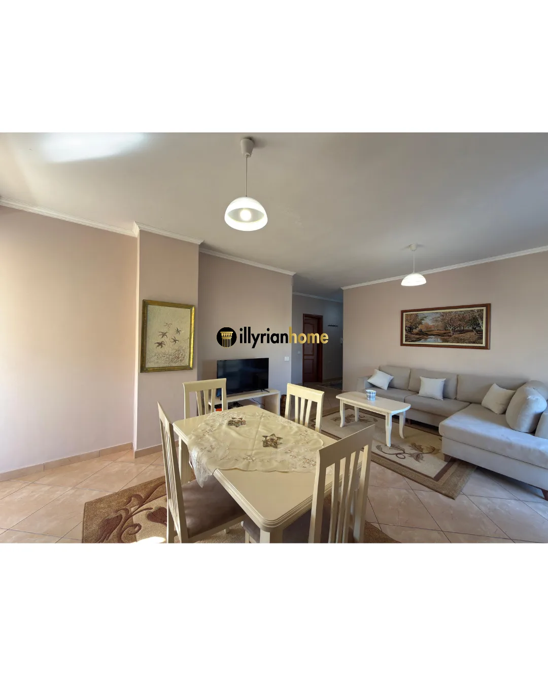 For rent: 1+1 apartment with large veranda near New Bazaar 4