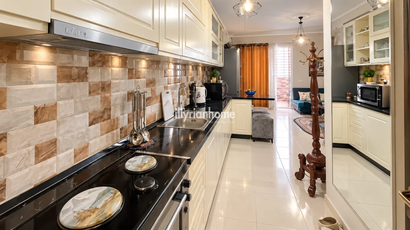 EKSKLUZIVE|JEPET ME QIRA | GARSONIERE E MOBILUAR 50 m² PRANË DETIT – RROTA E KUQE, DURRËS - Image 5