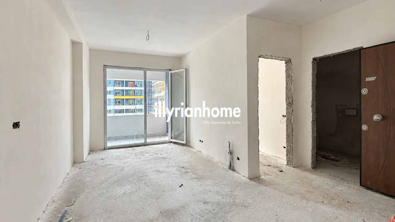 Ekskluzive Shitet Apartament 1+1 me Ballkon në Univers City, Tiranë. - Image 3