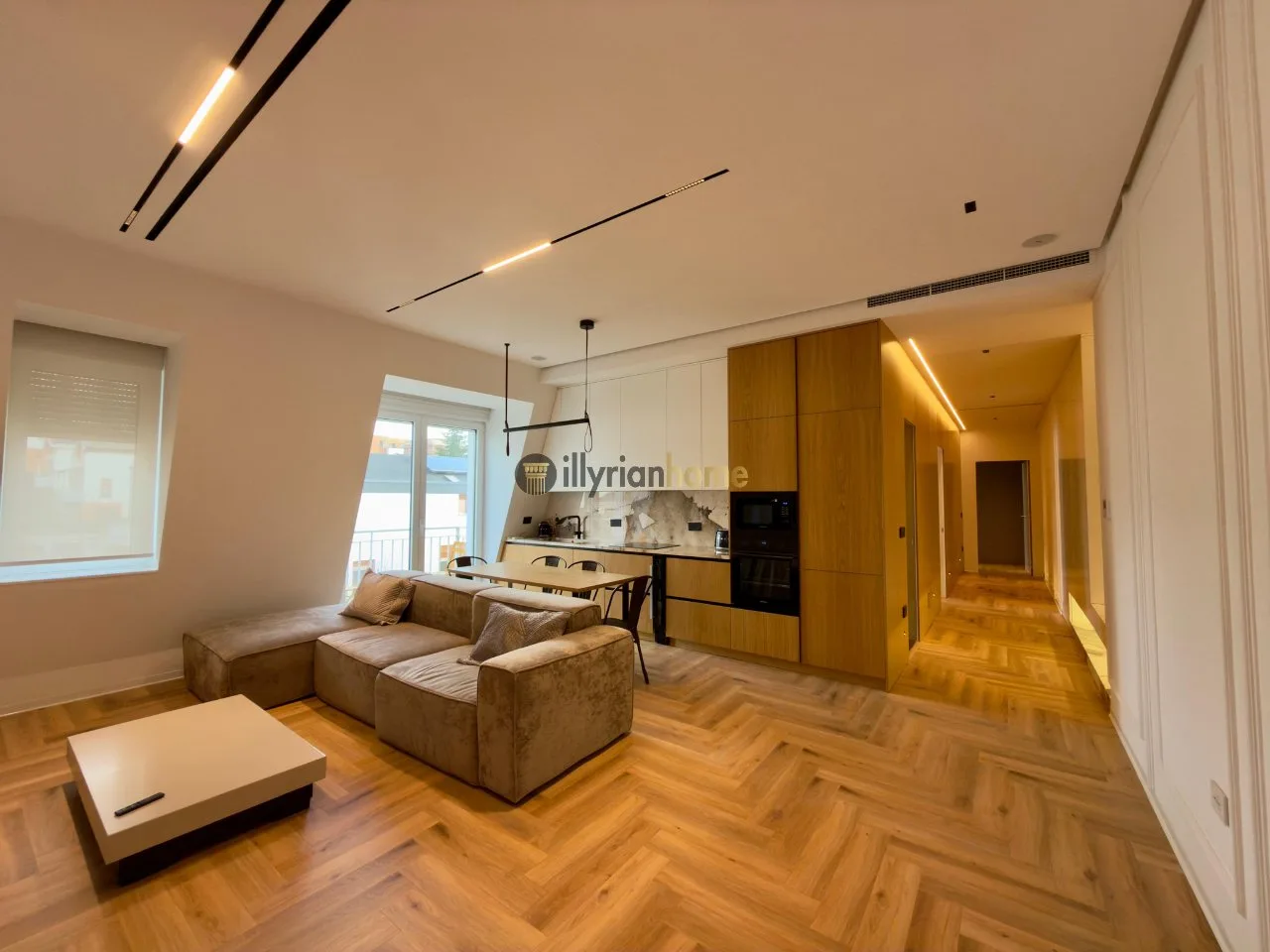 Wohnung mit 2+1 Zimmern und 2 Bäder zu vermieten, "Joy Residences," TEG, Tirana