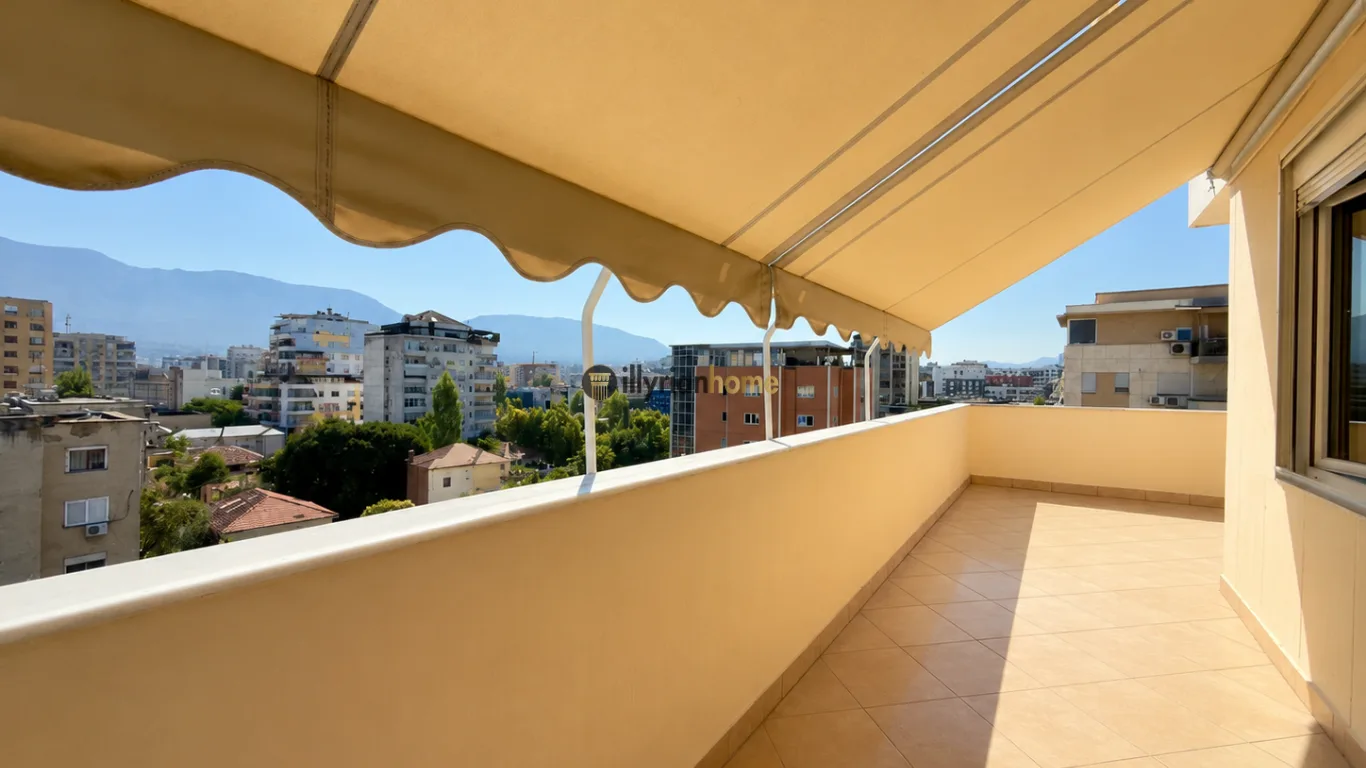 Apartment 1+1 with Large Veranda Near Pazari i Ri - Image 7