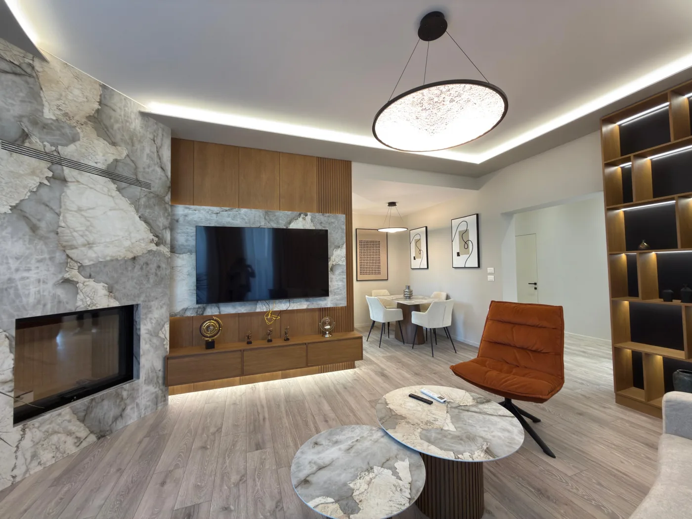 Vermieten Super Luxury 3-Story Villa + Dachboden mit Pool, Fitnessraum, Private Yard und Parkplatz für 6 Autos an diesem See, Tirana. 11