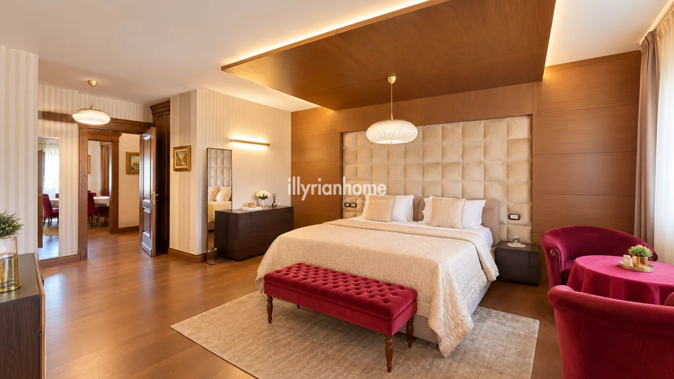 PENTHOUSE PREMIUM ME QIRA  | PRANË KOPSHTIT BOTANIK DHE LIQENIT ARTIFICIAL, TIRANË - Image 15