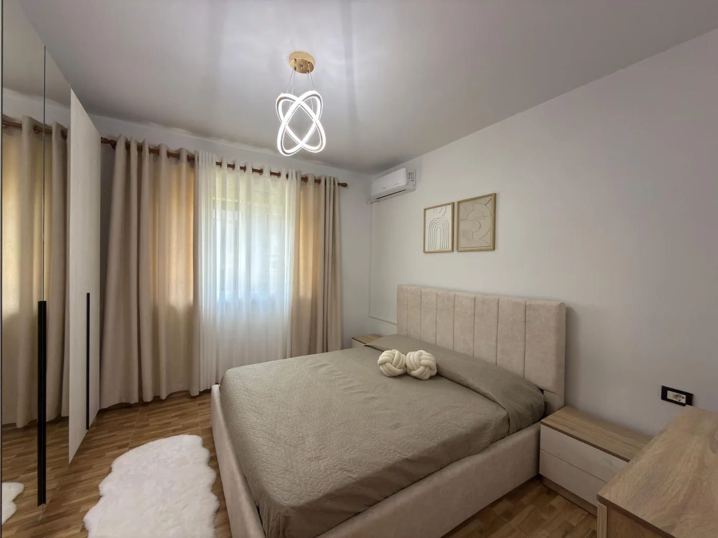 Esclusivo, un appartamento di lusso appena arredato 1+1 in affitto nella zona Allias, Tirana 4