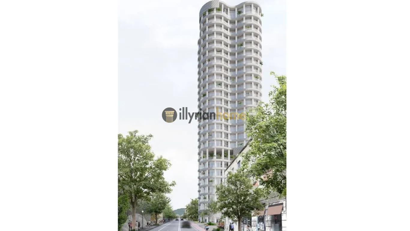 For sale | 1+1 apartment in Flower Tower | Premium residence in Tirana - Image 2