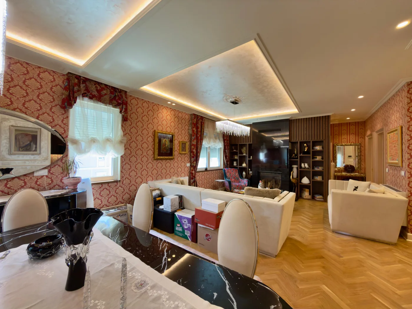Zur Miete Luxus 2+1+2 Wohnung im Joy Residence 9