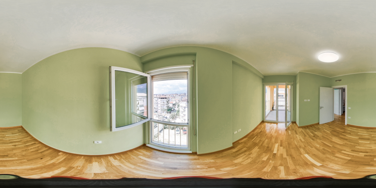 Grünes Schlafzimmer